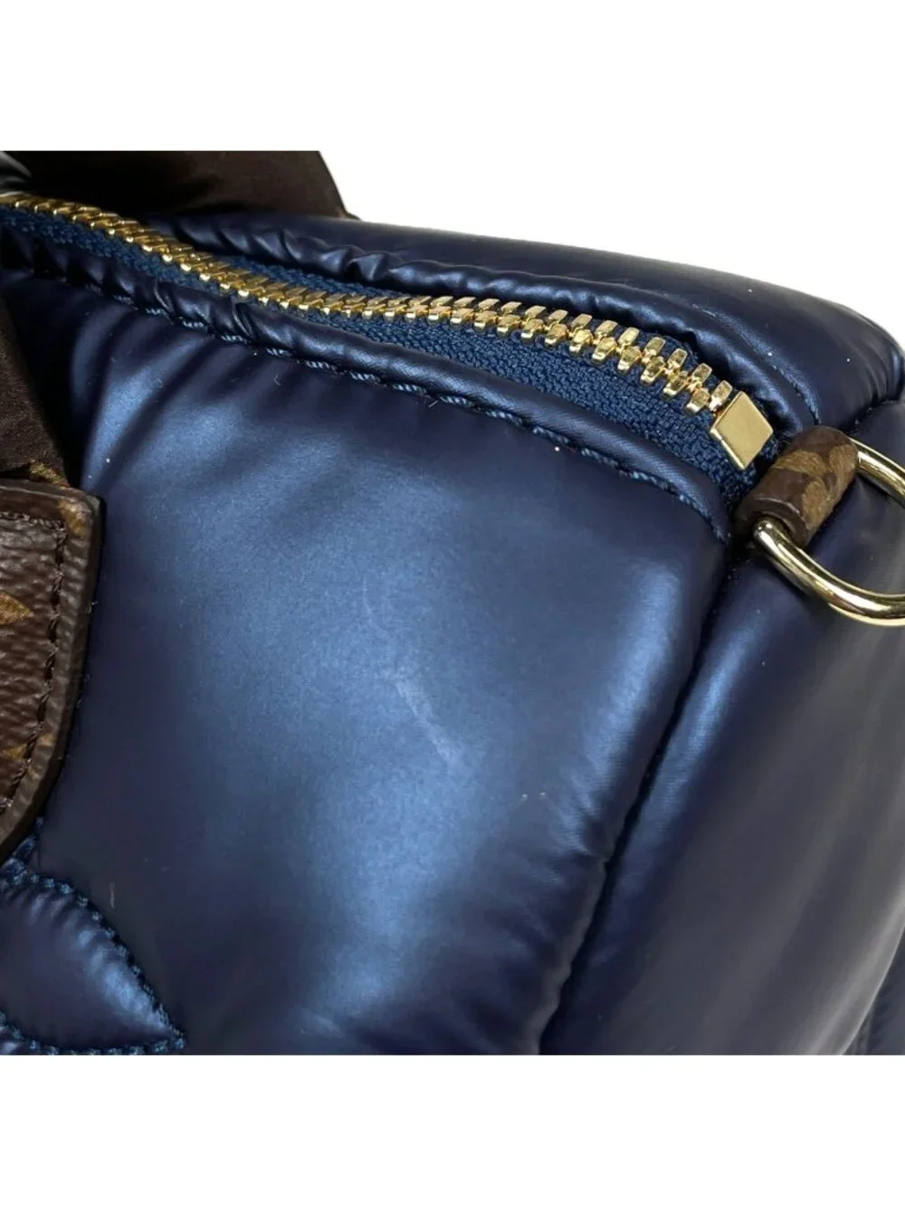 Louis Vuitton Speedy Bandouliere 25 Handbag LV Pillow Monogram Blue